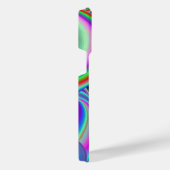 Spirit of Summer Breeze , Abstracte 3D Rainbowart iPhone Hoesje (Rechterkant)