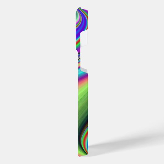 Spirit of Summer Breeze , Abstracte 3D Rainbowart iPhone Hoesje (Linkerkant)