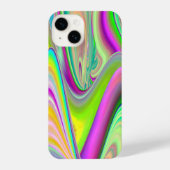 Spirit of Summer Breeze , Abstracte 3D Rainbowart iPhone Hoesje (Achterkant)