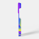 Spirit of Summer Breeze , Abstracte 3D Rainbowart iPhone Hoesje (Linkerkant)