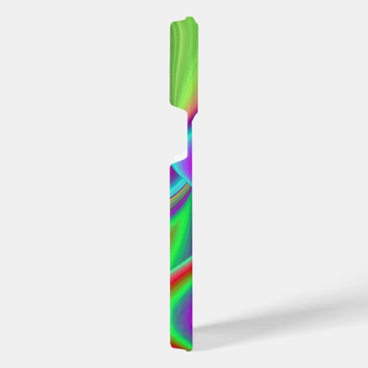 Spirit of Summer Breeze , Abstracte 3D Rainbowart iPhone Hoesje (Rechterkant)