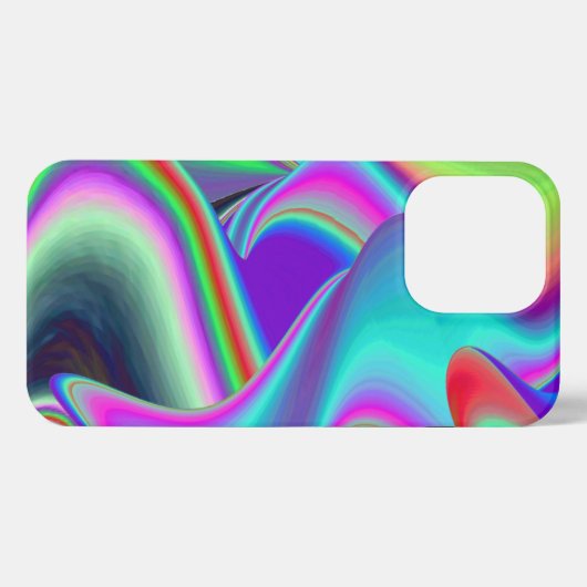 Spirit of Summer Breeze , Abstracte 3D Rainbowart iPhone Hoesje (Achterkant horizontaal)