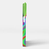 Spirit of Summer Breeze , Abstracte 3D Rainbowart iPhone Hoesje (Rechterkant)