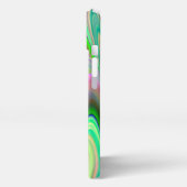 Spirit of Summer Breeze , Abstracte 3D Rainbowart iPhone Hoesje (Linkerkant)