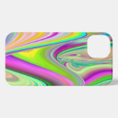 Spirit of Summer Breeze , Abstracte 3D Rainbowart iPhone Hoesje (Achterkant horizontaal)