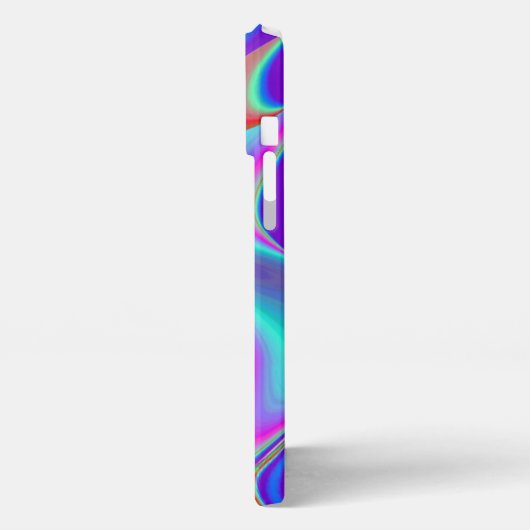 Spirit of Summer Breeze , Abstracte 3D Rainbowart iPhone Hoesje (Linkerkant)