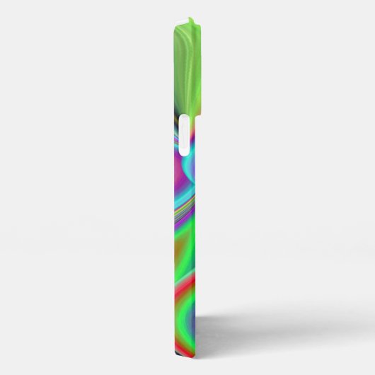 Spirit of Summer Breeze , Abstracte 3D Rainbowart iPhone Hoesje (Rechterkant)