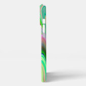 Spirit of Summer Breeze , Abstracte 3D Rainbowart iPhone Hoesje (Linkerkant)