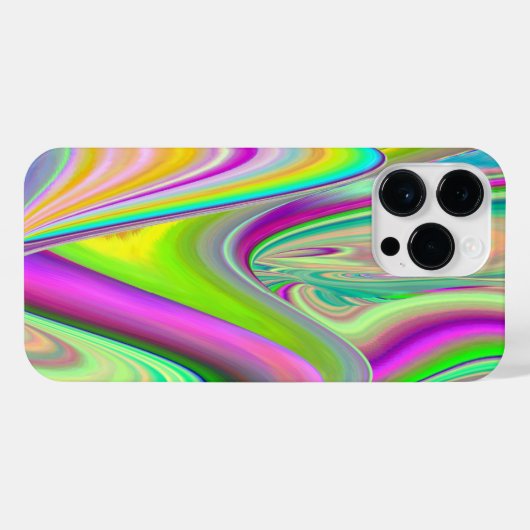 Spirit of Summer Breeze , Abstracte 3D Rainbowart iPhone Hoesje (Achterkant horizontaal)