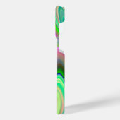 Spirit of Summer Breeze , Abstracte 3D Rainbowart iPhone Hoesje (Linkerkant)