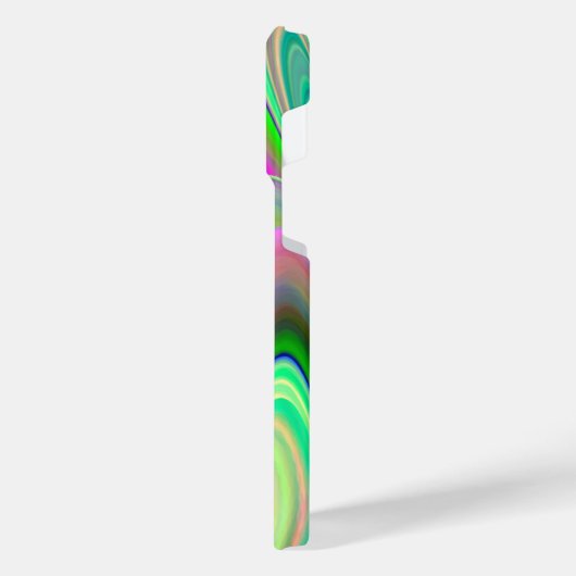 Spirit of Summer Breeze , Abstracte 3D Rainbowart iPhone Hoesje (Linkerkant)