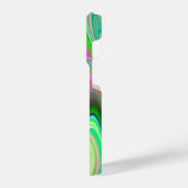 Spirit of Summer Breeze , Abstracte 3D Rainbowart iPhone Hoesje (Linkerkant)