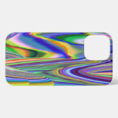 Spirit of Summer Breeze , Abstracte 3D Rainbowart iPhone Hoesje (Achterkant horizontaal)
