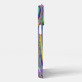Spirit of Summer Breeze , Abstracte 3D Rainbowart iPhone Hoesje (Rechterkant)