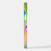 Spirit of Summer Breeze , Abstracte 3D Rainbowart iPhone Hoesje (Rechterkant)