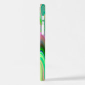 Spirit of Summer Breeze , Abstracte 3D Rainbowart iPhone Hoesje (Linkerkant)