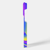 Spirit of Summer Breeze , Abstracte 3D Rainbowart iPhone Hoesje (Linkerkant)