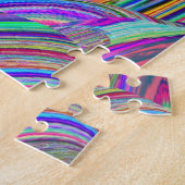 Spirit of Summer Breeze , Abstracte 3D Rainbowart Legpuzzel (Zijkant)