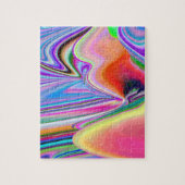 Spirit of Summer Breeze , Abstracte 3D Rainbowart Legpuzzel (Verticaal)