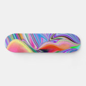 Spirit of Summer Breeze Abstracte 3D Rainbowart Persoonlijk Skateboard (Horizontaal)