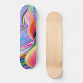 Spirit of Summer Breeze Abstracte 3D Rainbowart Persoonlijk Skateboard (Voorkant)