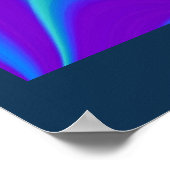 Spirit of Summer Breeze Abstracte 3D Rainbowart Poster (Hoek)
