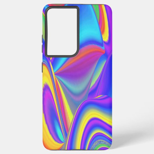 Spirit of Summer Breeze , Abstracte 3D Rainbowart Samsung Galaxy Hoesje (Achterkant)