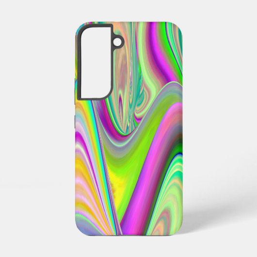 Spirit of Summer Breeze , Abstracte 3D Rainbowart Samsung Galaxy Hoesje (Achterkant)