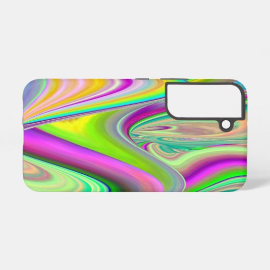 Spirit of Summer Breeze , Abstracte 3D Rainbowart Samsung Galaxy Hoesje (Achterkant horizontaal)