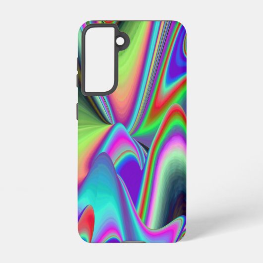 Spirit of Summer Breeze , Abstracte 3D Rainbowart Samsung Galaxy Hoesje (Achterkant)