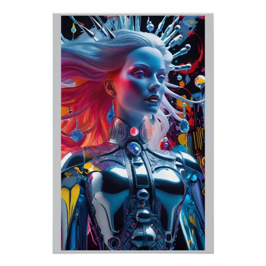 Spirit of Technological Distancing Perfect Poster (Voorkant)