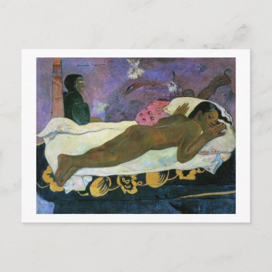 Spirit of the Dead Watching, Gauguin Briefkaart (Voorkant)