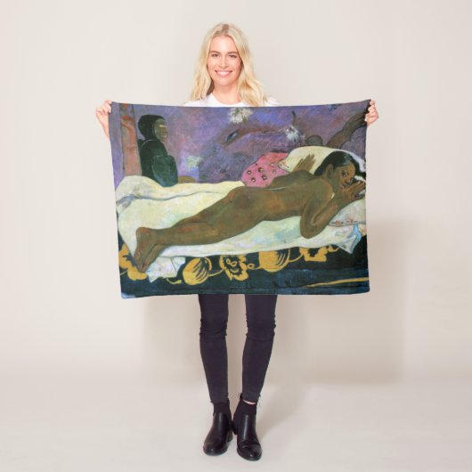 Spirit of the Dead Watching, Gauguin Fleece Deken (In situ)