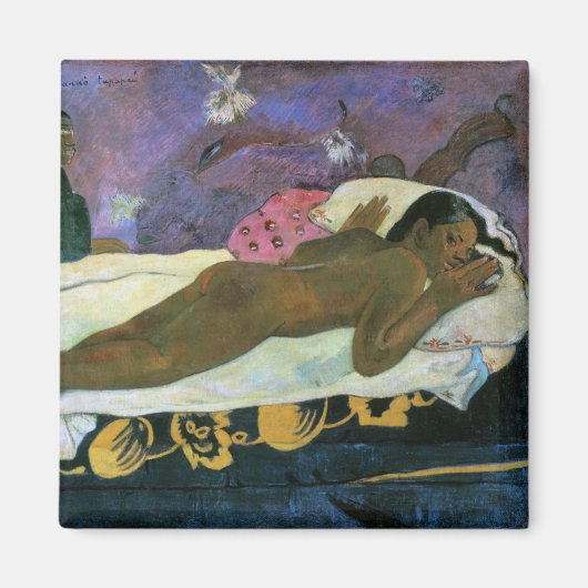 Spirit of the Dead Watching, Gauguin Magneet (Voorkant)