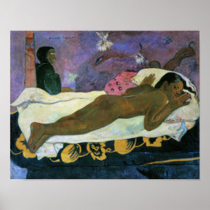 Spirit of the Dead Watching, Gauguin Poster