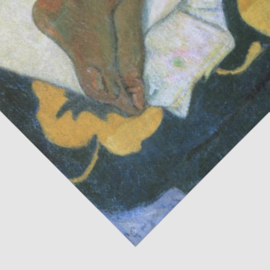 Spirit of the Dead Watching, Gauguin Tissuepapier (Detail)