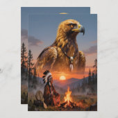 Spirit of the Eagle Kaart (Voorkant / Achterkant)