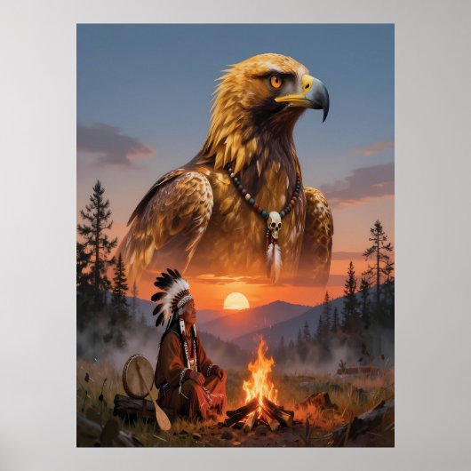 Spirit of the Eagle Poster (Voorkant)