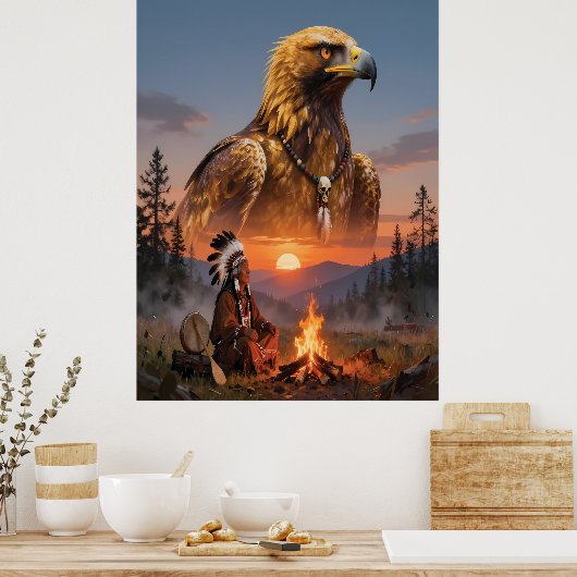 Spirit of the Eagle Poster (Keuken)