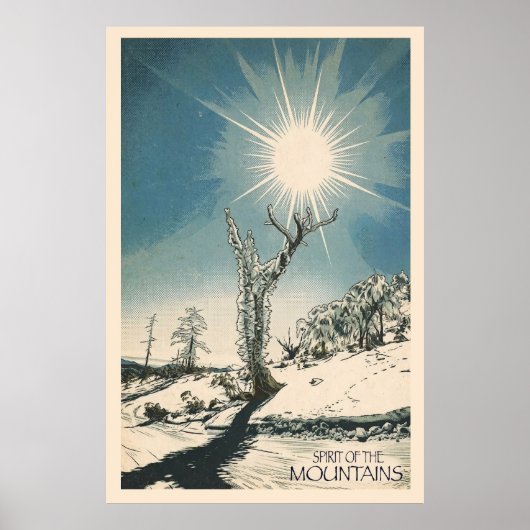 spirit of the mountain poster (Voorkant)