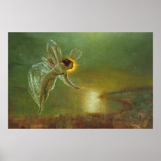 Spirit of the Night - John Atkinson Grimshaw Poster (Voorkant)
