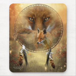 Spirit of the Red Fox Art Mousepad Muismat
