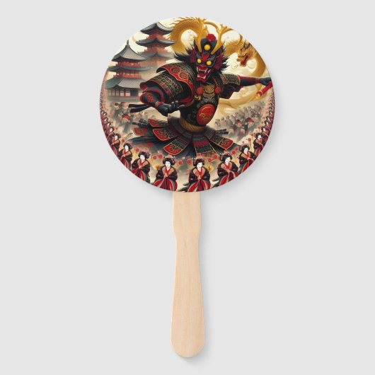 Spirit of the Samurai  Handwaaier (Achterkant)