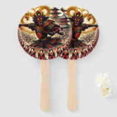 Spirit of the Samurai  Handwaaier (Voorkant en achterkant)