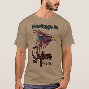 Spirit of the Sky: Walhua-stijl inheemse Amerikaan T-shirt