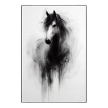 Spirit of the Smoky Stallion Abstract