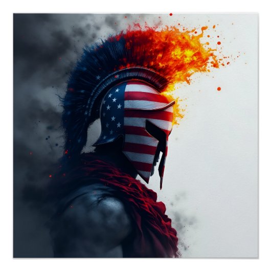 Spirit of the Spartan Perfect Poster (Voorkant)