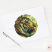 Spirit of the Tiger Art Sticker (Envelop)