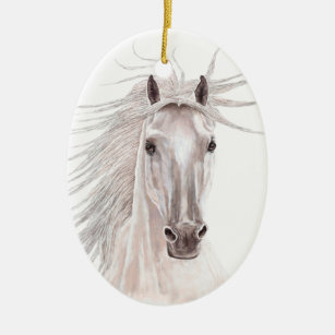 Spirit of the Wind Horse -- Keramisch Ornament