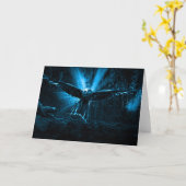 Spirit Owl Pagan Wenskaart Kaart (Gele Bloem)